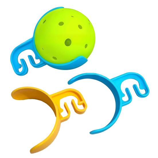1/2 stk. Bærbar Pickleball Boldholder, Pickleball Boldbane Hegn Netklips, Hurtig Adgang Plastik Pickleball Boldklemme Tilbehør