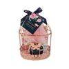 Coffret de bain cage au parfum délicat de pivoine - 5pcs