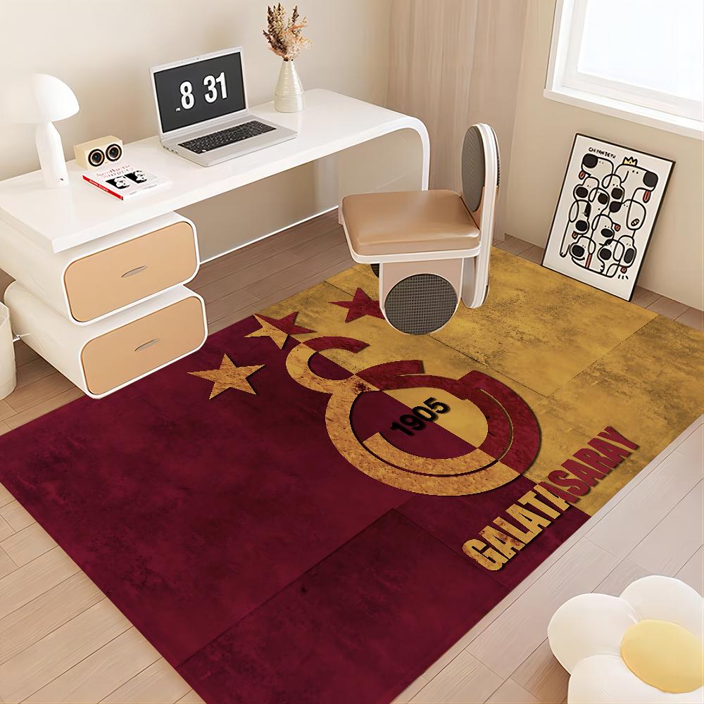 G-Galatasaray Vivid Room Mats Retro Multiple Choice Living Room Kitchen Rug Non-Slip Welcome Rug