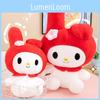Red Cute Melody Plush Toy Stuffed Animal Doll Cartoon Decoration Gifts Kids