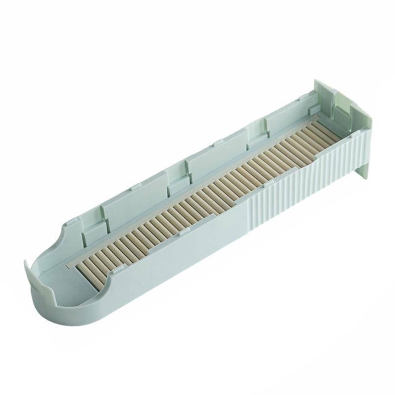 

Innovative Drink Bottle Rack Beverages Dispenser For Refrigerator And Countertop Featuring Smooth Slide Out Mechanism