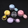 Decorative Mini Lip Mask Jars 5g Capacity With Keychain Pendant Lip Balm Containers Makeup Container Travel