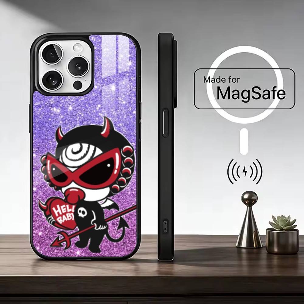 H-Hysteric M-Minii Phone Case For iPhone17,16,15,14,13,12,11 Plus,Pro Max Magnetic For Magsafe Wireless Charging