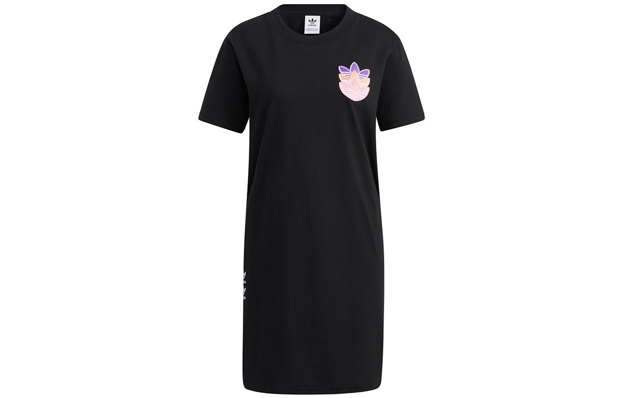 Adidas Originals Short Sleeved Dress Women s Black HF0115