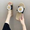 Fashion Slides on Beach Women's Slippers and Ladies Sandals Shoes Home Open Toe Flat House Summer 2024 Clappers Non Slip Vip Eva W Y Pvc