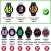 Tempered Glass for Samsung Galaxy Watch 6 44mm [Pack of 2] Phonillico® Anti-Scratch Watch Screen Protector Film