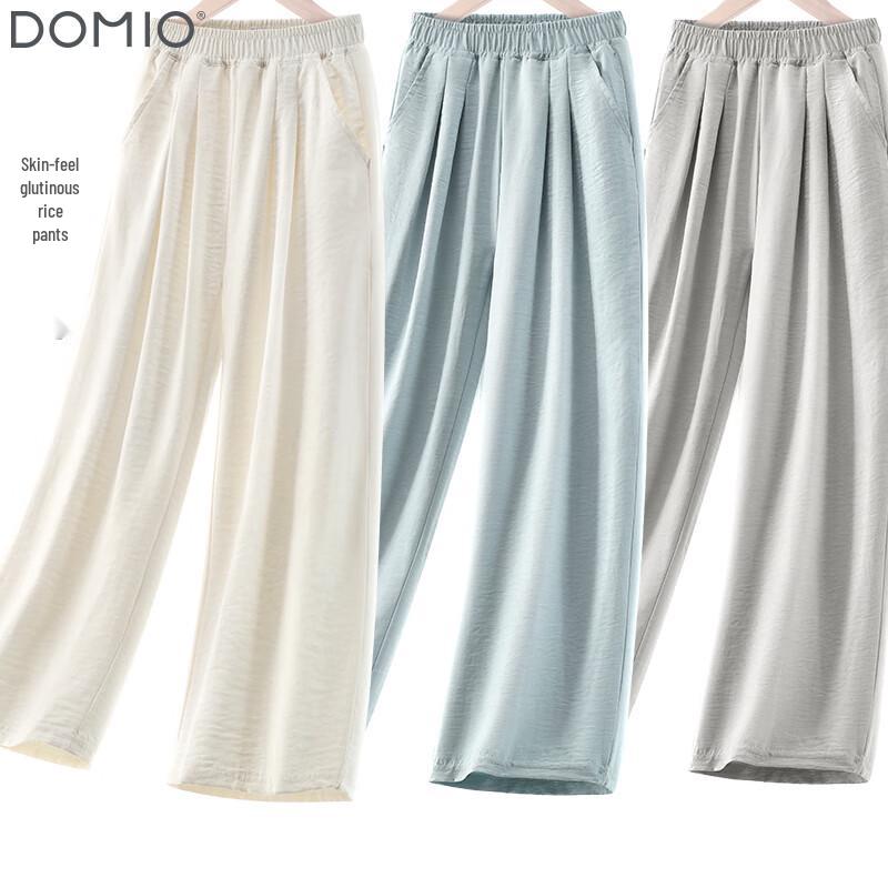 

Duomiaowu Girls Summer Straight Wide-Leg Casual Trousers 160