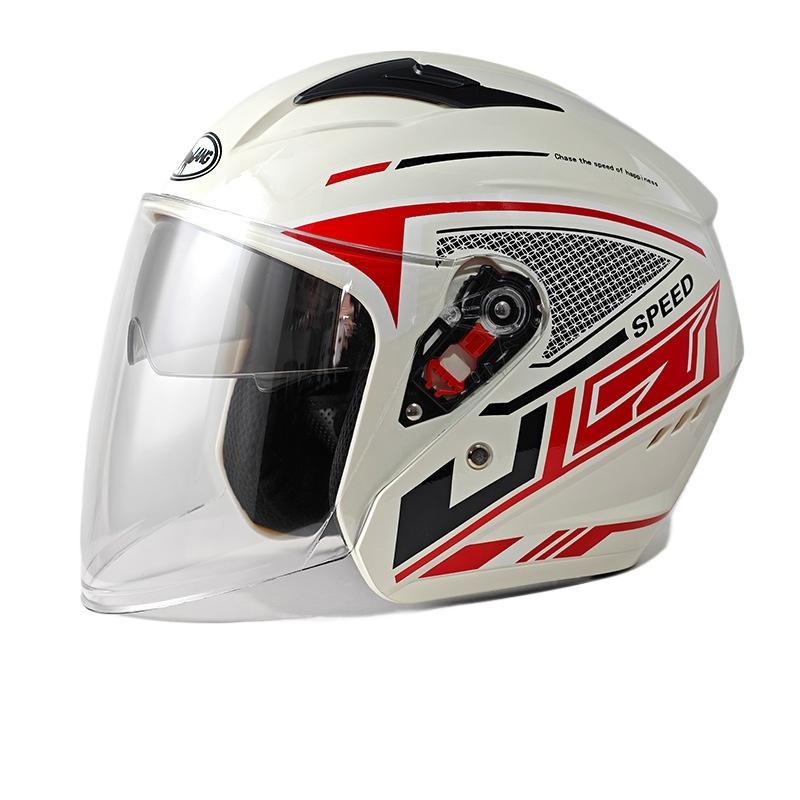 

Шлем для электромобиля на четыре сезона Мотоциклетный шлем Зимний теплый Женский Зимний Шлем с двойным зеркалом для электромобиля для мужчин