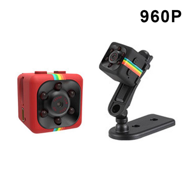 SQ11 1080p Mini Camera Micro HD Night Vision Body Cam 30 Frame Portable Device for Sports Activity