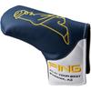 PING Golf Putter Cover Putter Cover Navy X White Men's