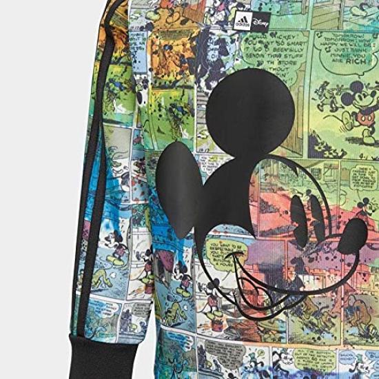 adidas Disney Collaboration DISNEY MICKEY MOUSE JOGGER SET Mickey Mouse Jogger Sweatshirt and Long Pants Size 120 Set, (115-125cm), JKL21,
