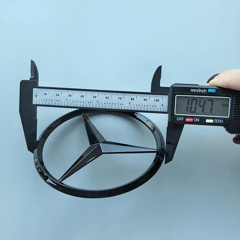 

For Mercedes Benz 10.5cm Star Badge ABS Car Emblem Trunk Spare Tire Cover Logo Replacement Sticker for Mercedes Benz W463 G63 G5 10.5cm star sticker