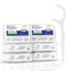 DXTECHPRO Dental para Interdental Estreito Fácil para Grande x 6 Pacote de 360 Fio Dental, Ultra-Fino, Espaços, Uso, Portátil, Capacidade, Amigável para Iniciantes [Pacote de 60