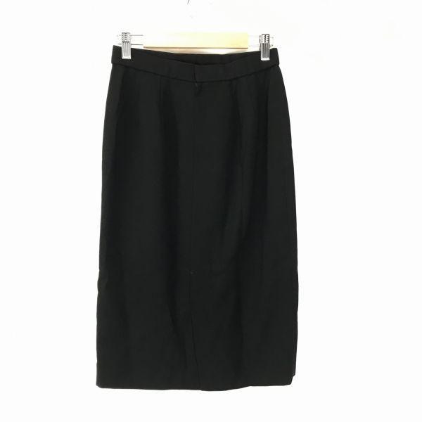 Jujin Plaza / Zweiteiler / Rockkostüm unterhalb des Knies [Damen 40 / L / Schwarz] Voll gefütterte formelle Jacke(GEBRAUCHT)