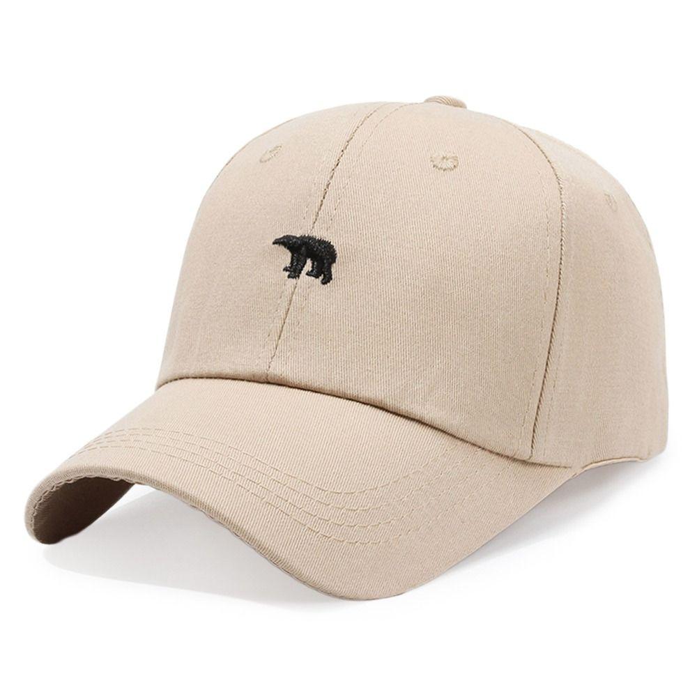 Cotton Baseball Cap Embroidery Sun Visors Casual Peaked Hat  for Men Women
