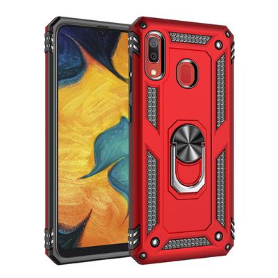 Für Samsung Galaxy A10 A20 A30 A40 A50 A70 Fall Stoßfest Rüstung Ring Halter Stehen Abdeckung für A10E A20E A10S a20S A30S A40S A50S