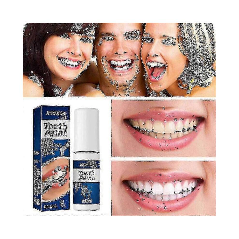 Tooth Paint, Instant Teeth Whitening Paint Extra Strong White Tooth Polish Gel