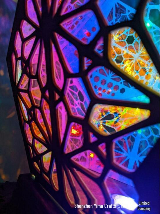 Bohemian Floor Lamp - Diamond Hollowed-out Colorful Light (Set of 2)