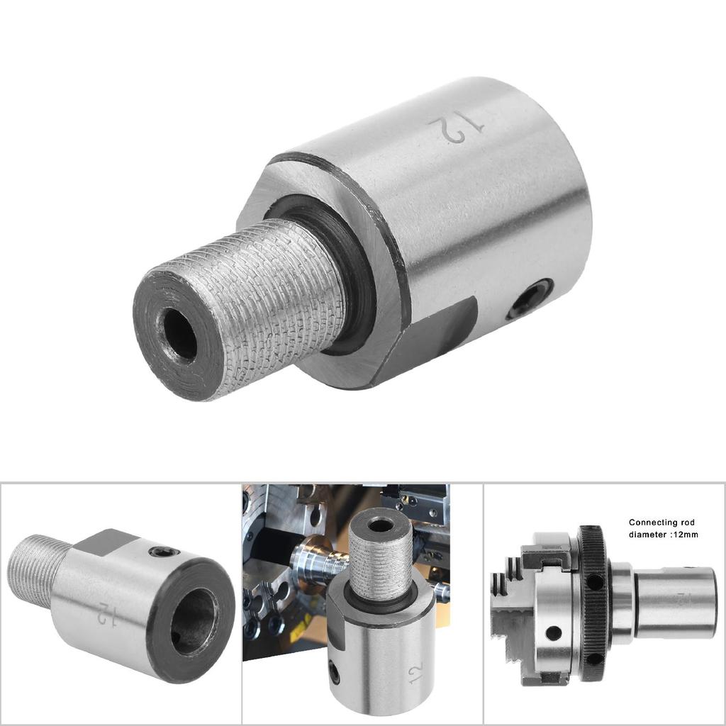 Spannfutter Pleuel Edelstahl M14*1 für K015063 K025063 Drehbankfutter (12 mm)