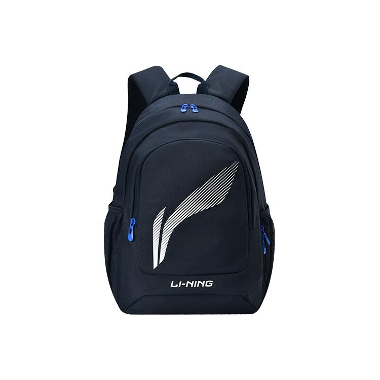 Li Ning Polyester Backpack Regular Unisex Navy Blue ABSU401-3