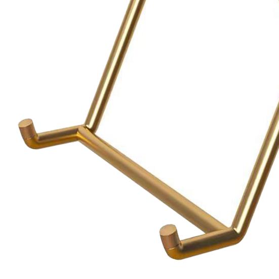 Utstillingsstativ i karbonstål Metallramme Plater Bok Maleri Skrivebordsholder Skrivebordsutstillingsstativ Organizer