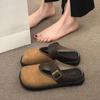 Fashion Outside Thick Shoes Low Price Clappers Small Size Women's Slippers and Ladies Sandals Chic Elegant On Sale Offer Casual Slides