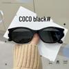 HANDUNYOU Narrow Frame Cat-Eye Polarized Sunglasses