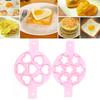2Pcs Silicone Egg Ring Pancake Maker Non Stick Egg Cooker Pan Flip Mold DIY Kitchen Accessories