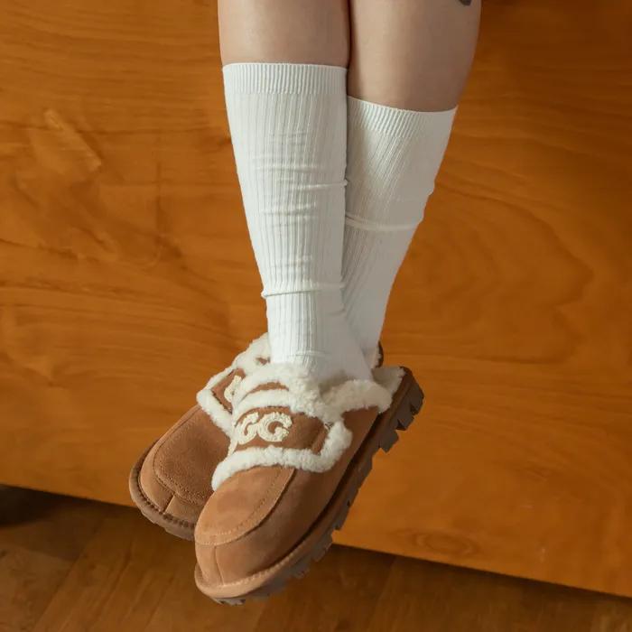 Rosie Cotton Knee Socks Women 1P (2 colors) Summer Rain Boots Socks