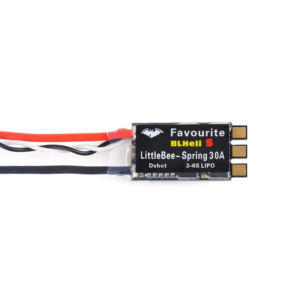 Favourite FVT LittleBee 30A Brushless ESC 4pcs BLHeli_S OPTO 2-6S Supports Mulitshot Oneshot42