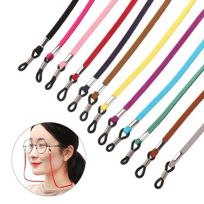 Practical High Elasticity Leather Sunglass Strap Reading Glasses Chain Glasses Necklace Cord Holder