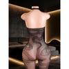Women Snake Pattern Sexy Lingerie Bodysuit Fishnet Open Crotch Bodystocking Adult See Through Nightwear Intimate Sleepwear For Bedroom Party Role
