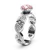 Ebay Fashion Diamond Pink Crystal Ring
