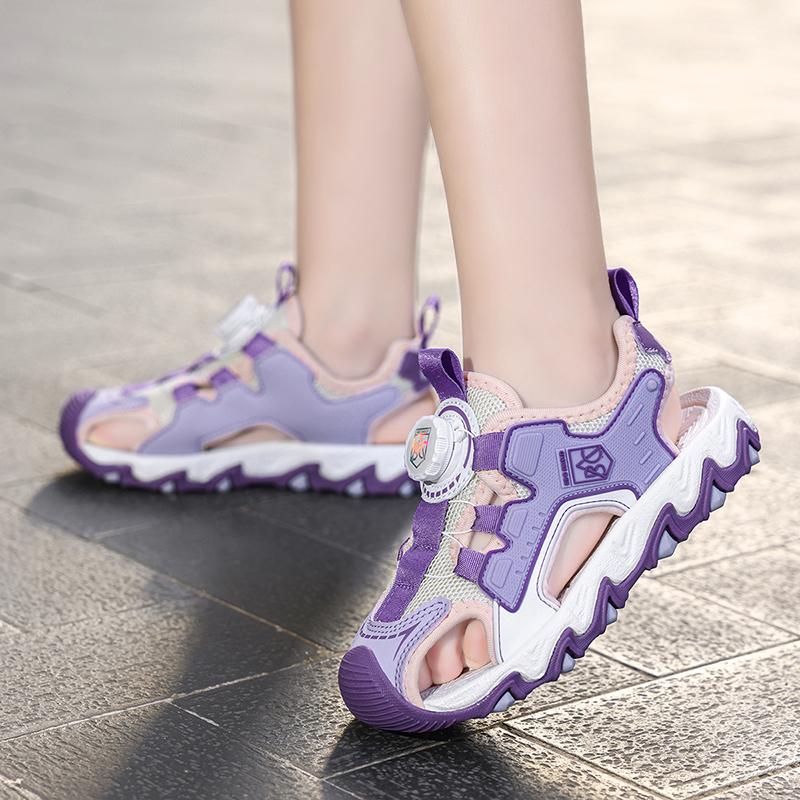 28-39 Kids' Beach Sandals Closed Toe Anti-collision Girls' Beach Sports Sandals for Boys