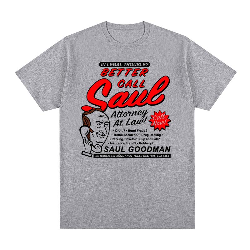 Better Call Saul Vintage T-shirt Heisenberg Breaking Bad Missing Sign Clothes Cotton Men T Shirt New TEE TSHIRT Womens Tops