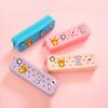 Silicone Zip-Up Pencil Case, Stationery Organiser,Diy Cartoon Pencil Case,Suitable For Primary And Secondary School Pupils