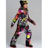 Ski Suit, One-Piece Windproof and Thickeneded One-Piece Suit for Girls, Children, and Adults, Winter Warm One-Piece Suit for Playing In the Snow