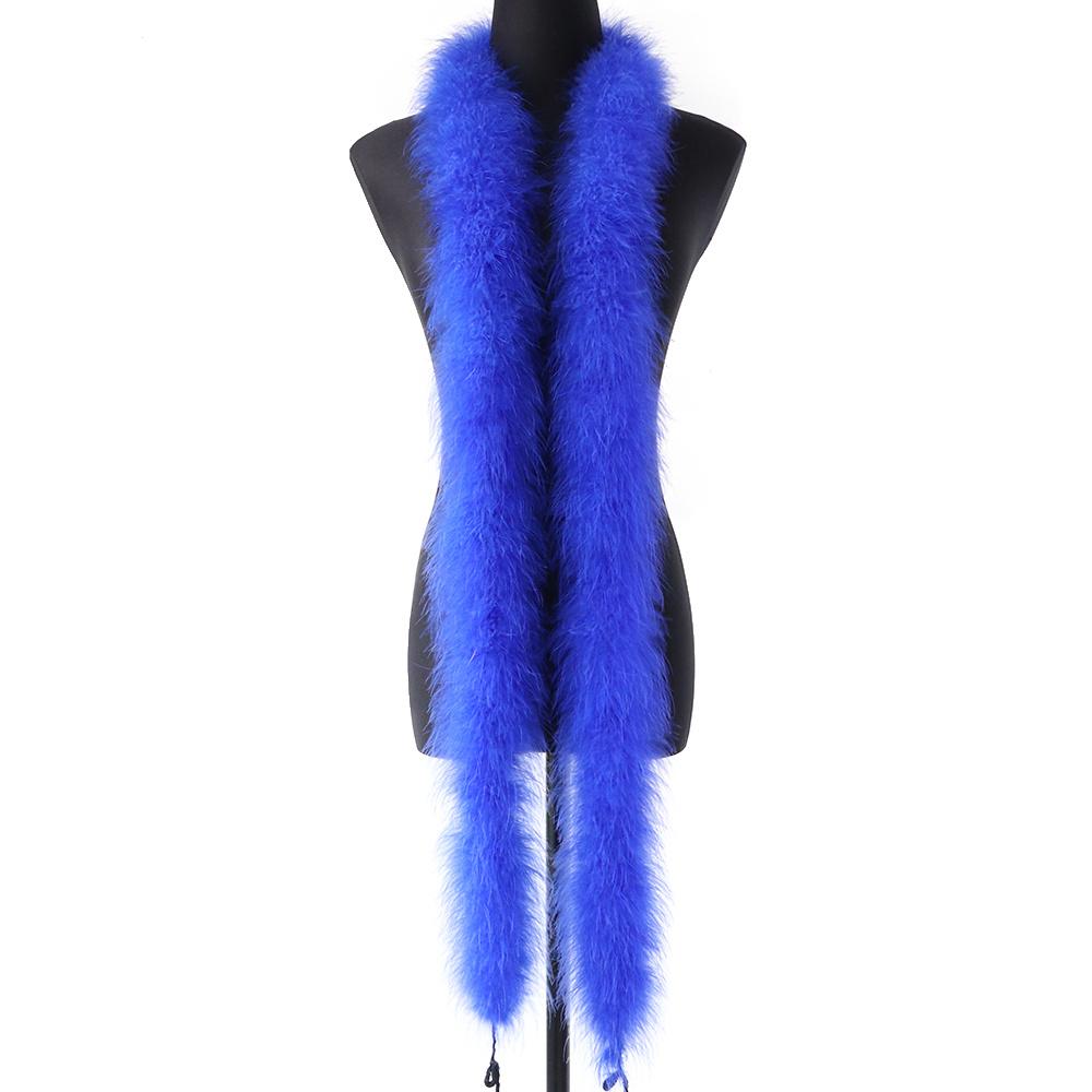 DIY 2 Meter Pluizige Witte Maraboe Kalkoenveren Boa 11-50g Natuurlijke Veer Sjaal voor Bruidsjurk Kerst Decoratieve Pluimen