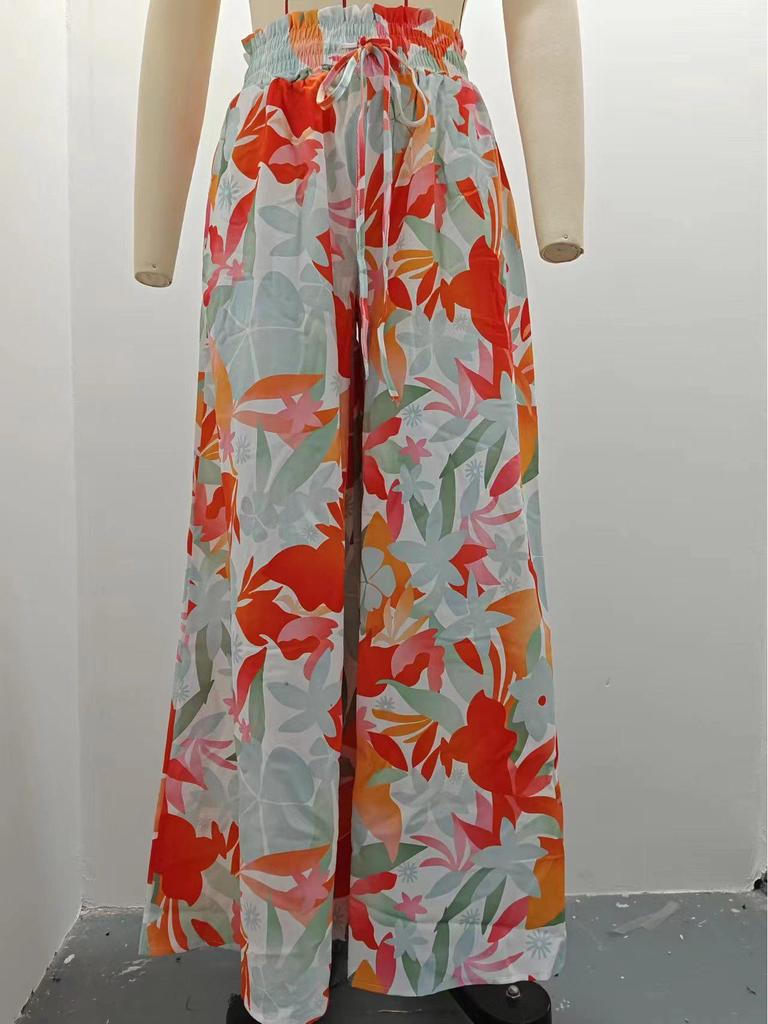 2025 Autumn/Winter Women’s Casual Wide-Leg Loose Fashion Long Pants - European and American Style