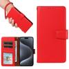 For iPhone 15 Pro Max Case RFID Blocking PU Leather Wallet Flip Phone Cover with Wrist Strap