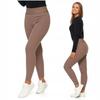 Women's Ribbed Warm Leggings High Waist Fitted Moraj S/m