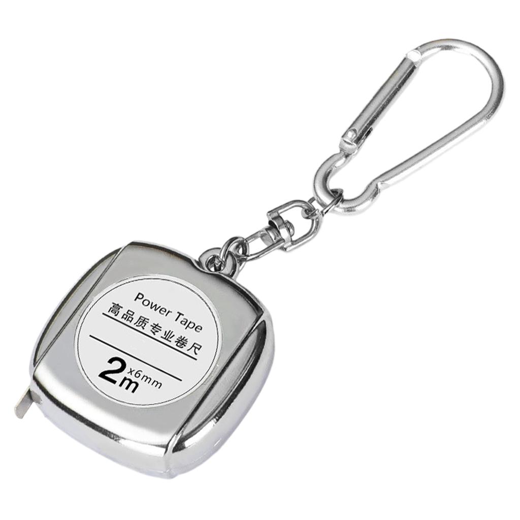 Metric Ruler Waterproof Clear Scale Retractable Tape Measure Keychain Tape Measure Measuring Tape Ruler For Body Measure Kids