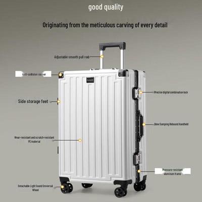 HUIHUADU Aluminum Frame Hardside Carry-On Luggage