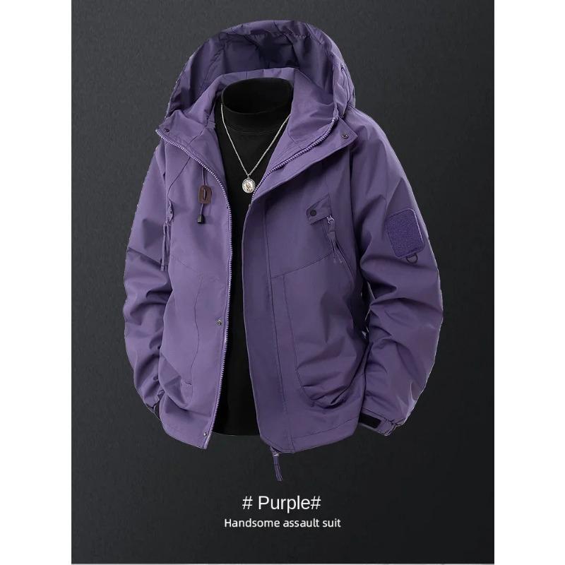 2025 Autumn New Stormtrooper Windproof Waterproof Jacket Man Spring Outdoor Hiking Jackets Men's Women's Cargo Jacket Work Coat