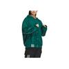 Adidas Sport Hooded Fleece Jacket Unisex Jackets Forest-Green IK3420