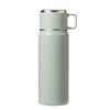 White Steel 316 Large-Capacity Thermos Cup for Men and Women, High-Looking Vacuum Simple Stainless Steel Water Cup, Customized