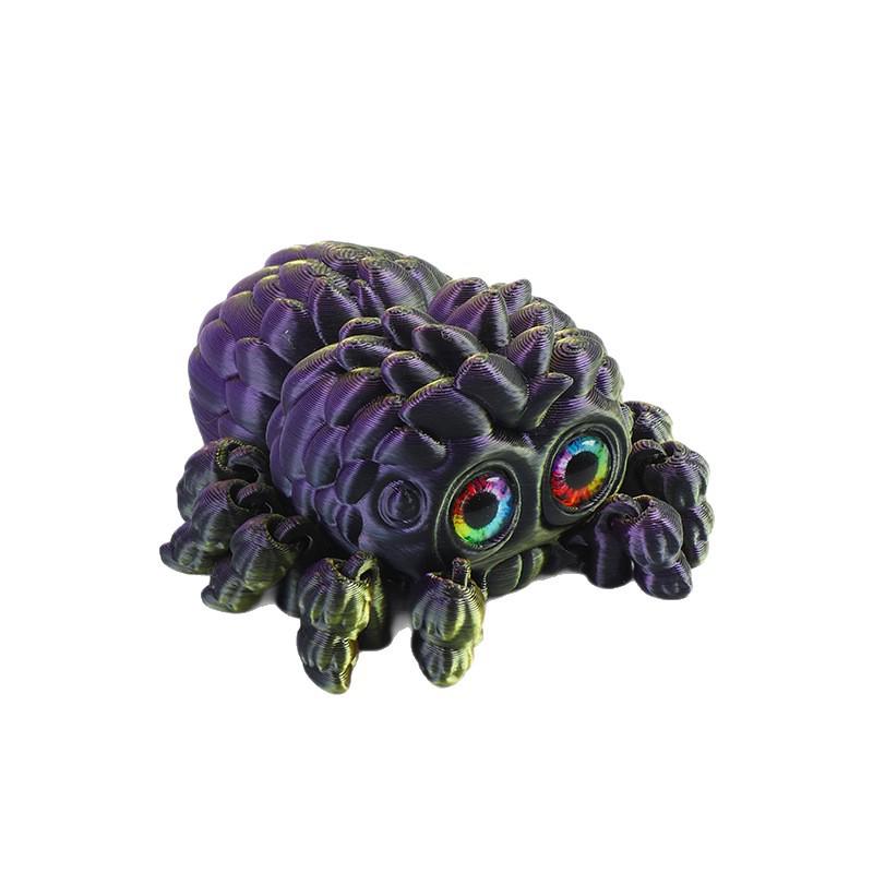 3D Printed Movable Joint Spider Model Ornament Toy