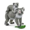 Figurine Maman et Bébé Koala, pour enfants des 3 ans, 13,6 x 5,8 x 19,2 cm -Schleich 42566 WILD LIFE