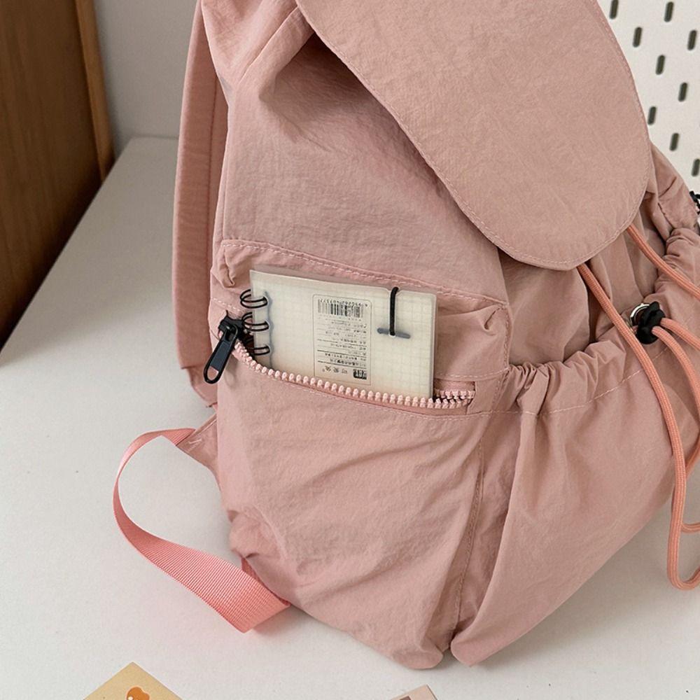 Lightweight Drawstring Backpack Korean Style Student Schoolbag Fashion Travel Backpack  Teenagers