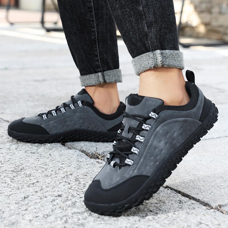 TUINANLE Barefoot Boots for Men Women Walking Shoes Outdoor Hiking Sneakers High Ankle Boots Big Size 48 Man Sneakers